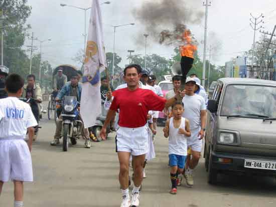 Yaoshang Festival - Yaoshang Sports Meet in Manipur :: March 26, 2005