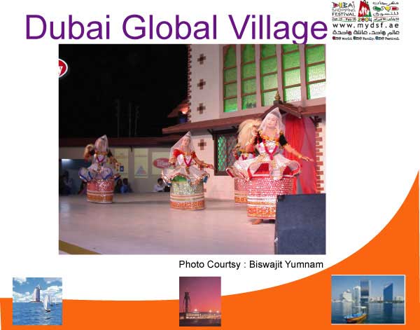 Manipuri Dance at the Dubai Shopping Festival 2004