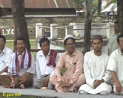 Mass Sit-in-Protest on June 14, 2002