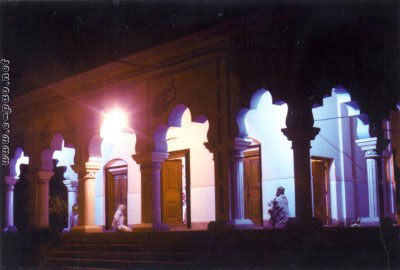 Bijoy Govinda Temple by night