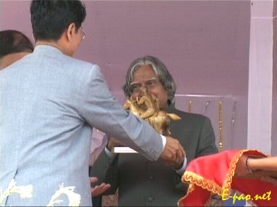 Inauguration of Heavy Fuel Power Plant at Leimakhong - 5th October, 2002