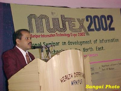 Opening Function of MITEX 2002 on Sunday, the 10th March 2002