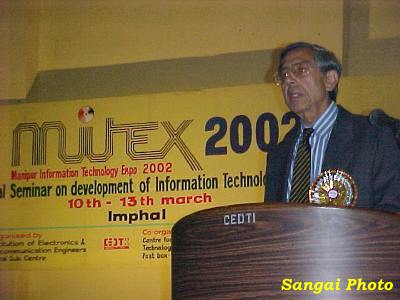 Opening Function of MITEX 2002 on Sunday, the 10th March 2002