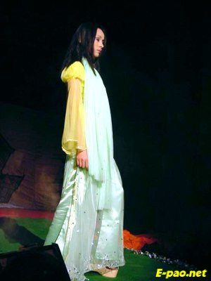 Rashida Sahnis creations showcased on May 17 at GM Hall, Imphal