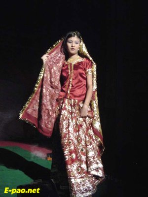 Rashida Sahnis creations showcased on May 17 at GM Hall, Imphal