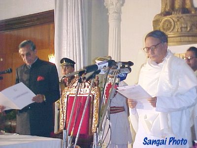 Oath Taking Ceremony of the SPF Ministry on Thursday, the 7th March 2002