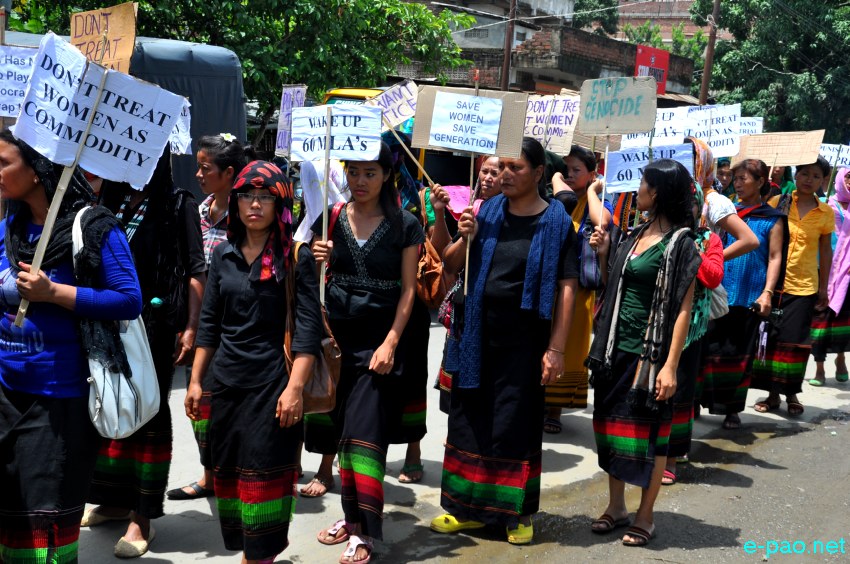 Mass Rally protesting crime against women and children :: June 29, 2013