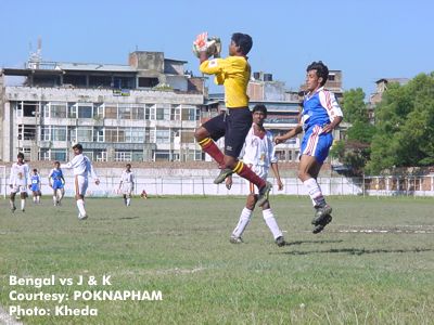 LG Santosh Trophy 2002-  League Matches - Cluster I