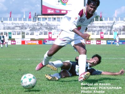 LG Santosh Trophy 2002  -  Quarter Final League Round