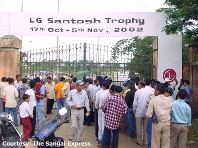 LG Santosh Trophy 2002  -  Quarter Final League Round
