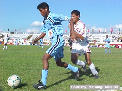 LG Santosh Trophy 2002  -  Quarter Final League Round