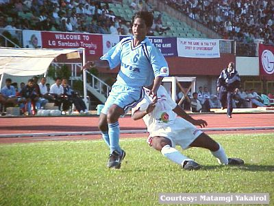 LG Santosh Trophy 2002  -  Quarter Final League Round