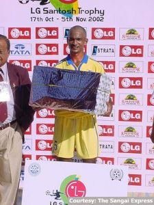 LG Santosh Trophy 2002  -  Quarter Final League Round